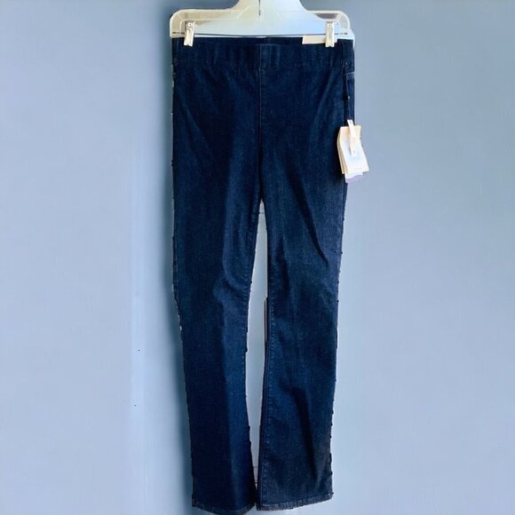 NYDJ ladies pull on slim bootcut Langley style denim blue jeans NEW size small - Picture 12 of 12